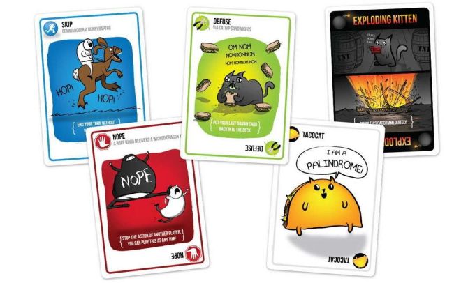 Вибухові кошенята (Exploding Kittens) 