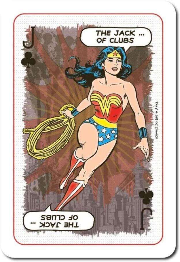 Карти гральні Waddingtons Number 1 – DC Comics Retro Playing Cards