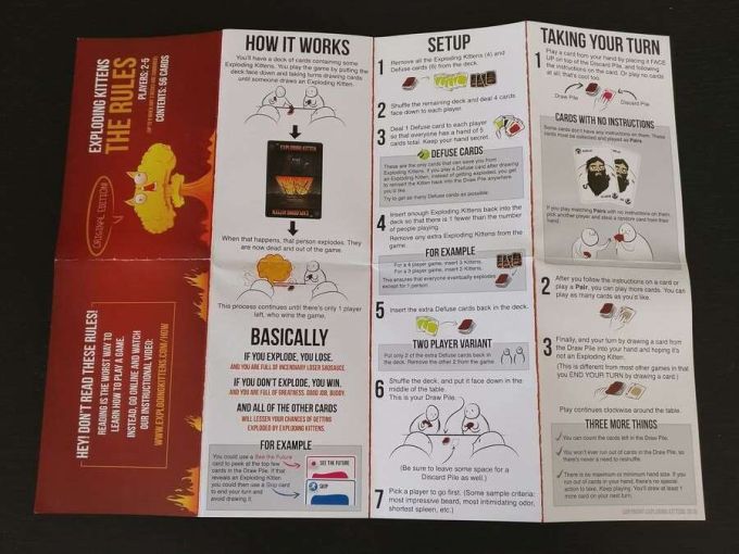 Вибухові кошенята (Exploding Kittens) 