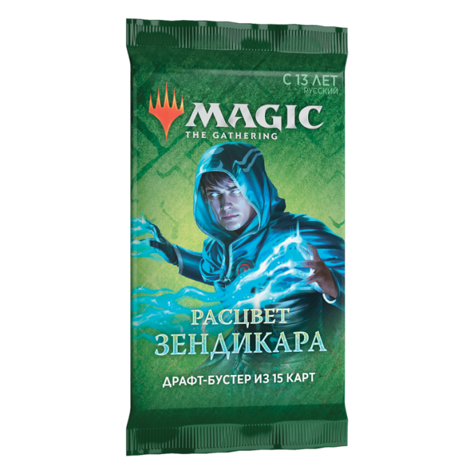 Magic The Gathering. Розквіт Зендікара - бустер (рос)
