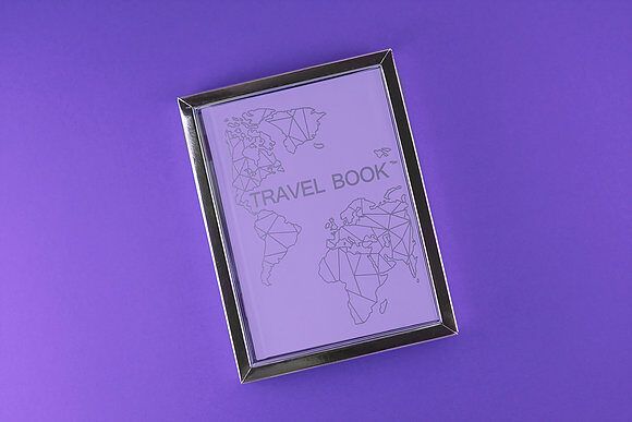  Планер подорожей Лавандовий "Travel Book" Lavender 