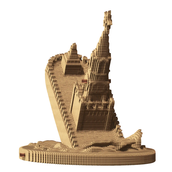 Картонний 3Д пазл "The end of russian warship"