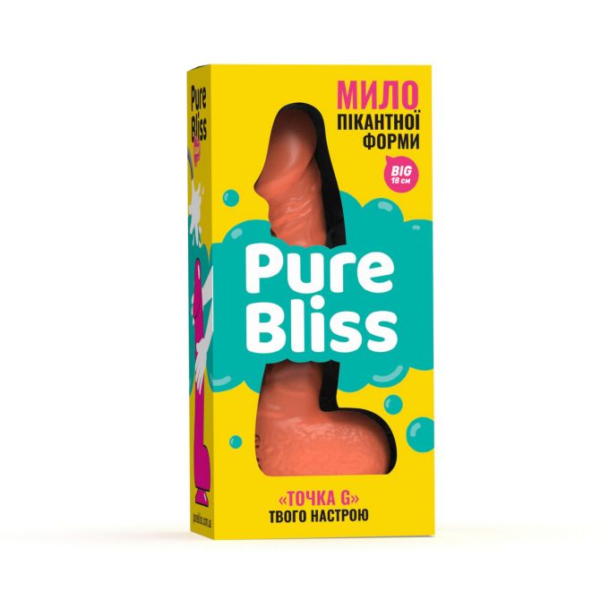 Мыло пенис Pure Bliss Big оранжевый