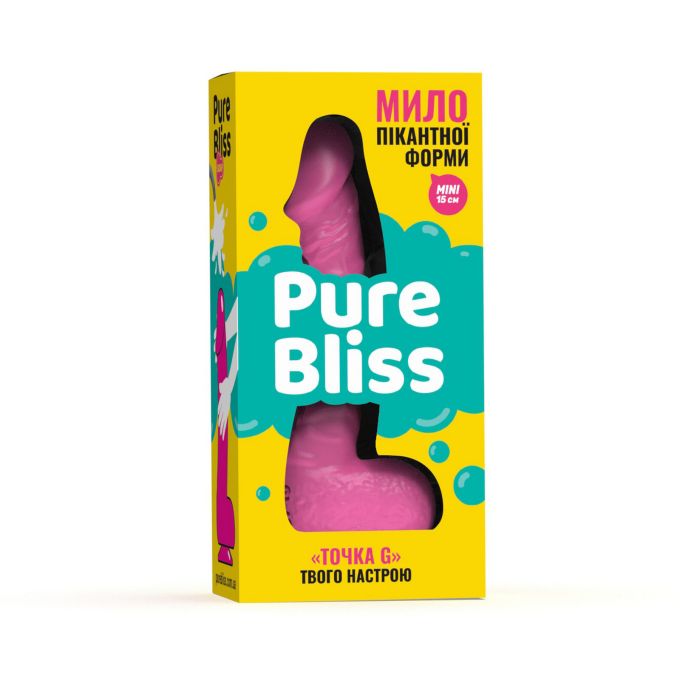 Мило пеніс Pure Bliss Mini рожевий