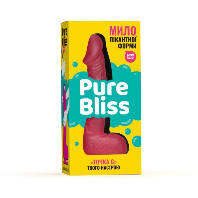 Мило пеніс Pure Bliss Mini червоний