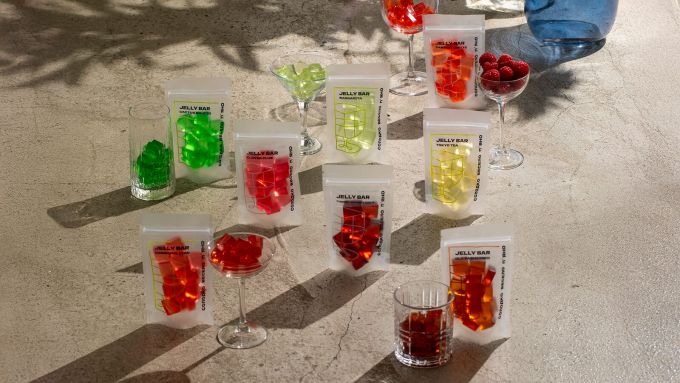 Алкогольні желейні цукерки Jelly Bar Космополітен