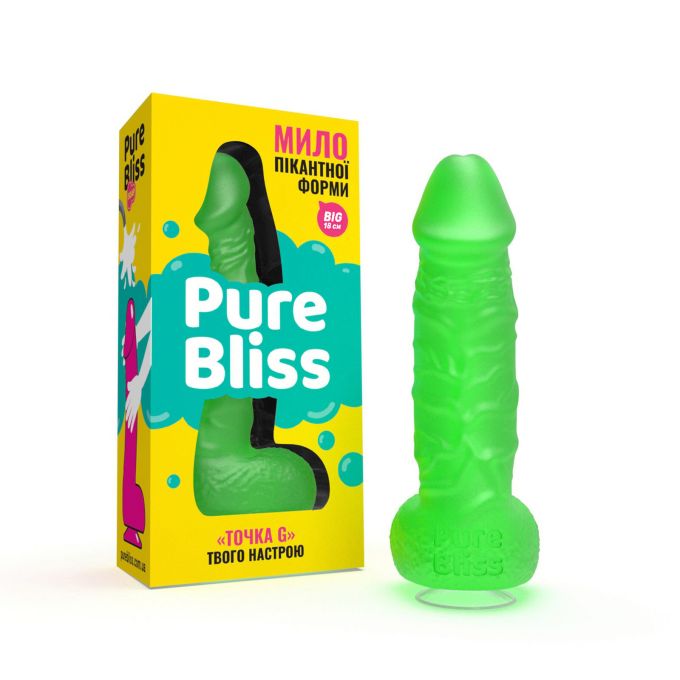 Мило пеніс Pure Bliss Big зелений