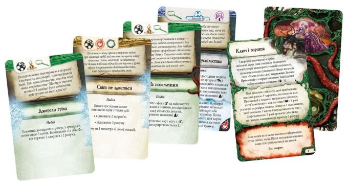 Доповнення Прадавній Жах. Забуті знання (Eldritch Horror: Forsaken Lore)