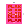 Планер ORNER "I HAVE NO PLAN AT ALL" рожевий