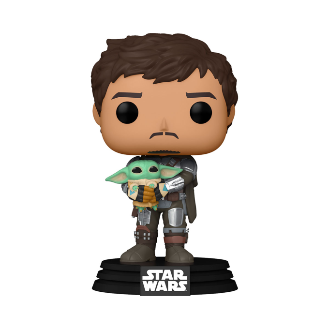 Ігрова фігурка Funko POP! серії  "Мандалорець" - Мандалорець з Грогу