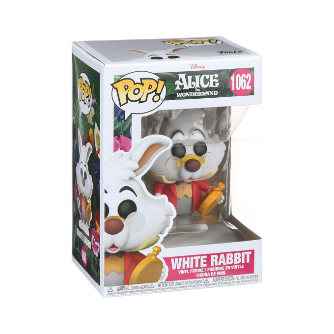 Ігрова фігурка Funko POP! серії  "Аліса в країні чудес" - Білий кролик з годинником
