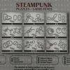 Набір головоломок 9 Steampunk Puzzles Gray set