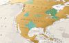 Скретч Карта Світу Travel Map Geography World