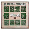 Набір металевих головоломок 10 Metal Puzzle Green