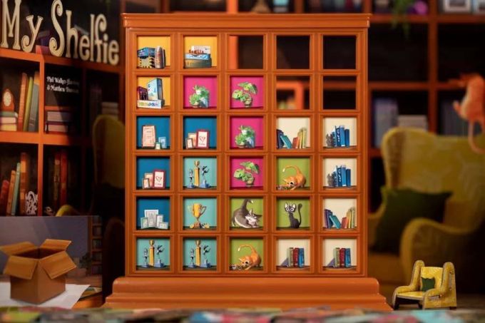 Мои полочки (My Shelfie)