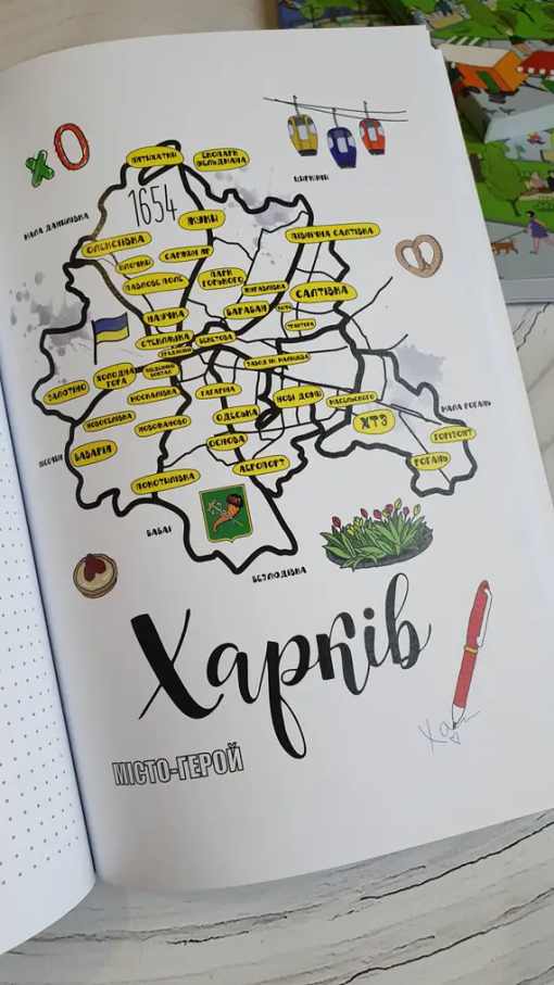 Блокнот Харків Vynogradova