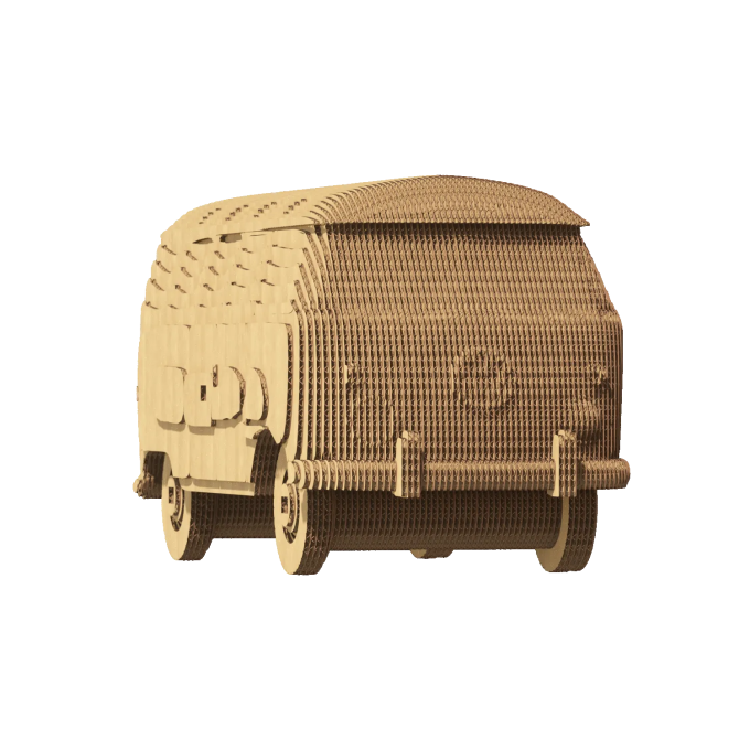 Картонний 3Д пазл "VW T1"