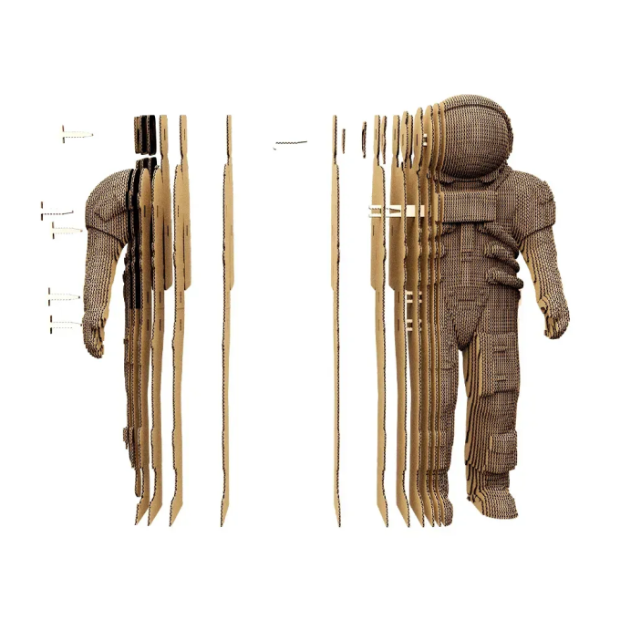 Картонний 3Д пазл "ASTRONAUT"