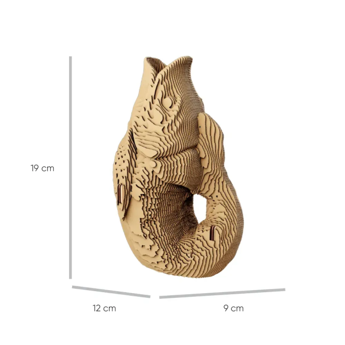 Картонний 3Д пазл "FISH VASE"