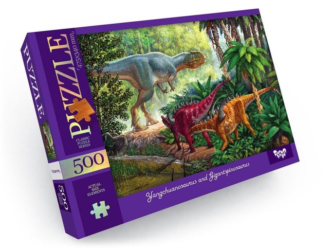 Пазл 500 елементів "Dino"