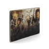 Деревянный постер "Lord of the rings. Властелин колец. Все герои. Горизонтальный"