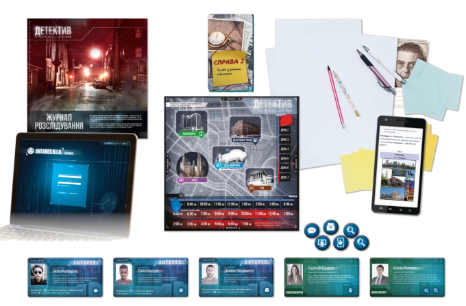 Детектив. Сучасне розслідування (Detective: A Modern Crime Board Game)