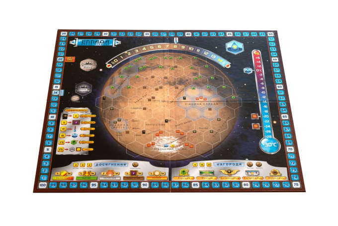 Дополнение Покорение Марса. Эллада и Элизий (Terraforming Mars: Hellas & Elysium)