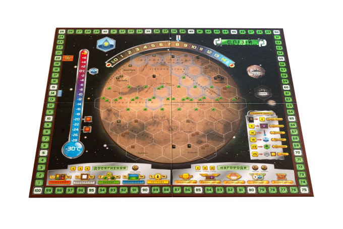 Дополнение Покорение Марса. Эллада и Элизий (Terraforming Mars: Hellas & Elysium)