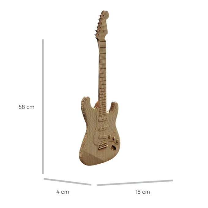 Картонний 3Д пазл "GUITAR"