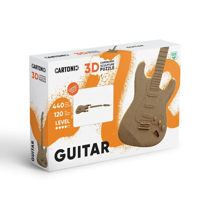 Картонний 3Д пазл "GUITAR"