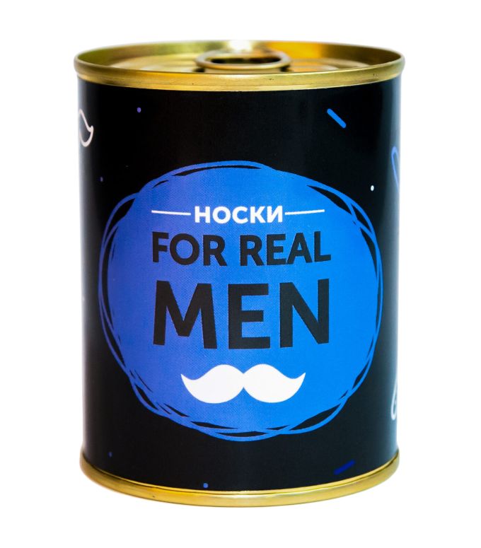 Консервовані шкарпетки "For real man"