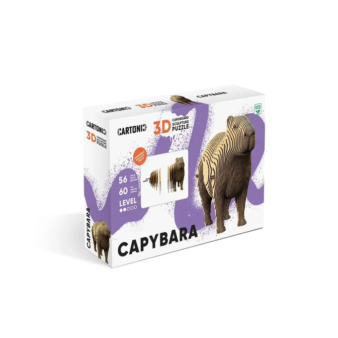 Картонний 3Д пазл "CAPYBARA"