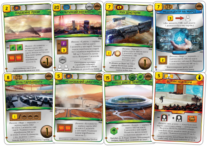 Доповненння Тераформування Марса. Криза (Terraforming Mars: Turmoil)