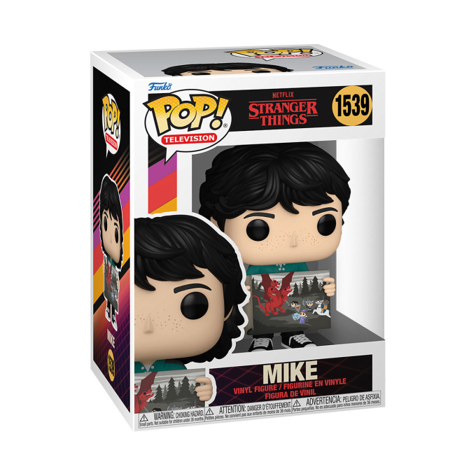 Ігрова фігурка Funko POP! серії  "Дивні Дива" - Майк з малюнком Вілла