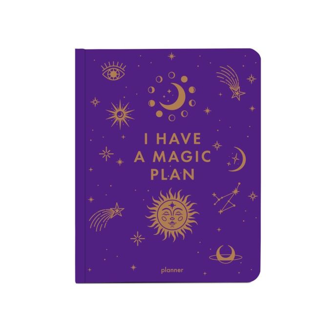 Планер "I have a magic plan" фіолетовий