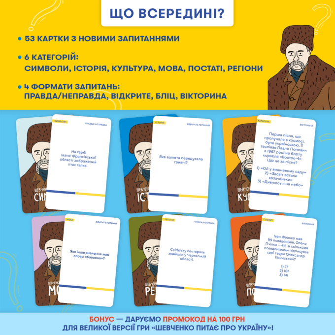 Мінігра «Шевченко питає»