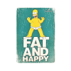 Дерев'яний постер "The Simpsons # 11 Fat and Happy (green)"
