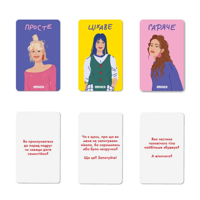 Разговорная игра "Расскажи мне всё! Girls edition"(UA)