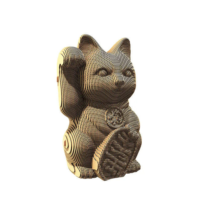 Картонний 3Д пазл "Lucky Cat"