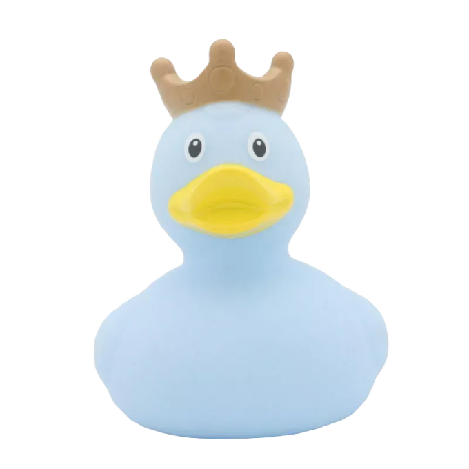 Утка FunnyDucks Синяя в короне