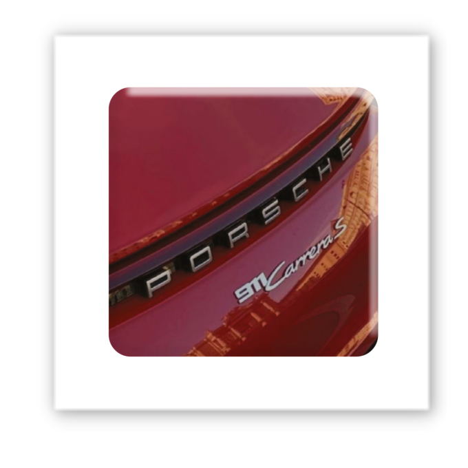 3D-стикер "Red car"