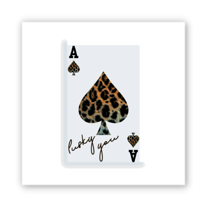 3D-стикер  "Leo card"
