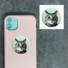 3D-стикер " Мем удивленный кот"